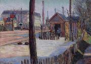 Railway junction near Bois Colombes Paul Signac